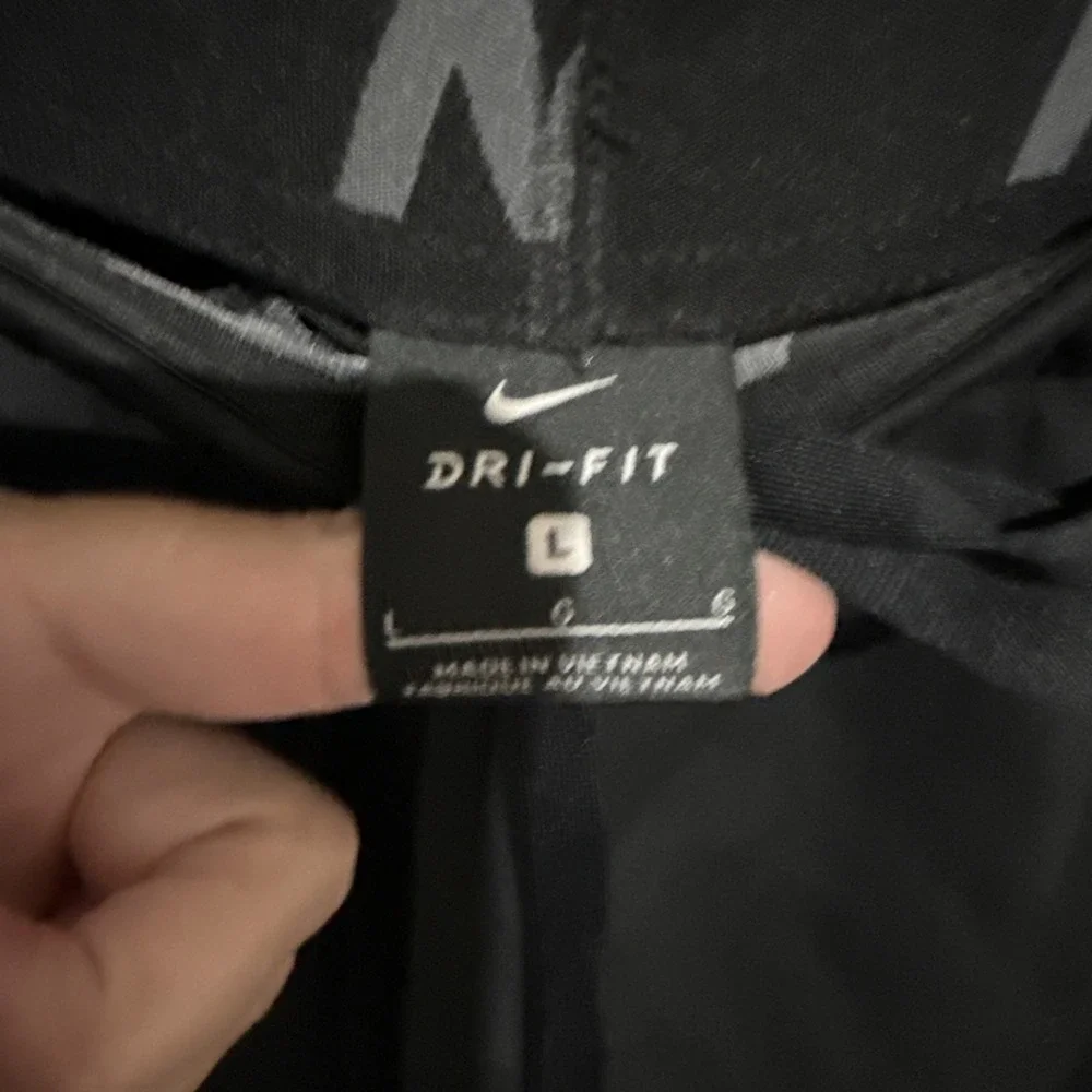 Nike Dri Fit Fleece Joggers Pants Men's Size L Black Pockets